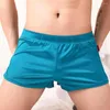 Unterhosen für Herren, Shorts, Nachtwäsche, elastische Taille für Herren, Lounge in einfarbigen Farben, locker sitzender Pyjama für reibungslosen Komfort