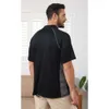 Męskie koszule polo z krótkim rękawem WITUURNIKA WICKOWANIE ATLYKA Casual Collacker Golf Shirt, rozmiary M-7xl