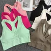 Camisoles Tanks Dames Sportbeha Top Push Up Fitness Yoga Ondergoed Sport Tops Voor Ademend Hardloopvest Gymkleding