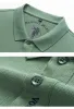 Kontrollera nya Xiaomi Mijia Cotton Casual Polo Shirt Men Summer Bekväm hudvänlig andningsmode LAPEL TSHIRT Kort ärm