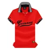 Pure Cotton Turn-down Collar Polo Shirt, Men's New Summer Style with Fashionable and Unique Embroidered Patterns
