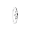 Cluster-Ringe CKK 925 Sterling Silber Ring Funkelndes Herbarium für Frauen 2024 Trendschmuck Hochzeit Verlobung