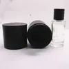 Bouteille de parfum en verre 30 ml avec emballage en boîte 30 ml 50 ml bouteilles de parfum de recharge en verre vides Bouteille de parfum 50 ml