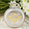 Pocket Watches One Slice Type Clip Buckle Quartz Pocket es Men Women Vintage Steampunk Fob Chain Pocket Clock Retro Pendant Timepiece L240322