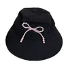 Berets Fashion Fishing Hat For Girl Long Brims Soft Foldable Baseball Sunproof PeakedHat Adjust Bucket Camping