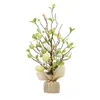 Decorative Figurines Household Celebrate Easter Egg Tree Light String 45cm Beautiful Decoration High Quality Material