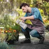 Vazen decoratieve pot ketel metalen bloem buiten kerstversieringen melkkruik vaas ijzer