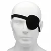 pirata benda sull'occhio unisex nero singolo benda sull'occhio benda sull'occhio un occhio Wable regolabile Ccave Patch Kid pirata costume cosplay 77Xj #
