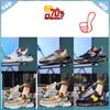 Zapatos de tablero deportivos suaves para mujer de verano Diseñador Alta dualidad Moda Color mezclado Suela gruesa Deportes al aire libre Zapatos reforzados resistentes al desgaste GAI