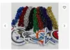 Titanium Sport Accessories Custom Designs Large Size Shape Colorful 3d EVA Foam Fan Chains Necklaces For Super fan