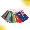 Accessoires Nationale String Vlag Banner 100 Landen Wereldvlaggen Kleine Vlaggen Hangende Vlaggen voor Bardecoratie