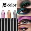 pearlescent Glitter Eyeshadow Pen Eye Shadow Pencil Waterproof Matte Cream Nude Eye Makeup Pigment Silkworm Eyeliner Shadow Pen A6m3#