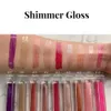 Nude Kleur Lipgloss Transparant Parel Diamd Verpakking Luxe Tubes Shimmer Roze Hydraterende Cruelty Free Vanille Favor V9wc#