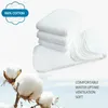 Blankets Water Absorption 10 Pcs Reusable Pure Cotton Baby Cloth Diaper Nappy Liners