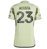 Fan och spelare version 24 25 LAFC Soccer Jerseys 2024 2025 Vela Chiellini Acosta D.Bouanga Kaye Rossi Los Angeles FC Football Shirts Kids Kit C.OLivera 888888