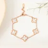 Fashion Necklace Designer Jewelry Clover Necklace Women's Necklace and Bracelet Jewelry Stainless Steel Luxury Jewelry Wedding