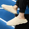 Slippers Indoor House Plus Velvet Thickening Anti-wear Water Proof Solid Color Thick Bottom Slipper Men's Simple Fashion Style
