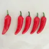 Decorative Flowers 36 Pcs Decor Mini Artifical Chili Simulation Artificial Model Red Fake Vegetable