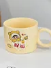 Mugs Cartoon Couple Water Cup High Beauty Ceramic Home Set Mug Gift Handheld Cute Instagram