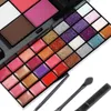 74 couleurs fard à paupières brillant à lèvres Kit de maquillage professionnel nacré mat plateau de correcteur FL rouge à lèvres femmes cosmétiques boîte-cadeau X3qZ #