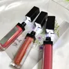 wholesale Custom Your Own Logo Nude Lipgloss Liquid Private Label Led Light With Mirror Lip Gloss u230#