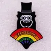 8 Farben LGBT Regenbogen Liebe Tiere Niedliche Anime Filme Spiele Harte Emaille Pins Sammeln Cartoon Brosche Rucksack Hut Tasche Kragen Revers Abzeichen 924