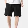 Shorts pour hommes Hommes Taille élastique Mouvement polyvalent Été élégant avec poches latérales à la taille pour la plage