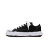 Maison Mihara Yasuhiro Low Cut Men's Women's mångsidig Disoed Summer New Mmy Black and White Canvas Shoe