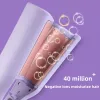 Irons Portable Curling Iron Negative Ion Electric Splint Wet Dry Curlers 32mm Cute Wave Egg Rolls Hair Curlers Fast Heating Hair Waver