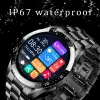 Horloges 2022 Nieuwe Slimme Horloges Mannen Volledig Touchscreen Sport Fitness Horloge IP67 Waterdichte Bluetooth Voor Android iOS smartwatch Heren + doos