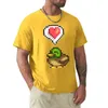 Polo da uomo Stardew Valley Happy Duck T-shirt Ragazzi Animal Print Sweat Tees Oversize Grandi e alti Magliette per uomo