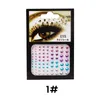 6 couleurs autocollant de tatouage paillettes diamant maquillage eye-liner fard à paupières visage strass autocollant bijoux yeux maquillage cristal autocollants a8O6 #