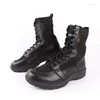 Buty fitness 2024 Ultralight Army Boots Męski Wojskowy Wodoodporny Wodoodporny Sport Sport Bezpieczeństwo