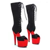 Dance Buty damskie 17 cm/7 cali PU Górna platforma na wysokim obcasie Buty BOOTS 056