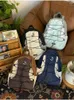 Backpack Korean Mini Colored Student With European And American Style Versatile Leisure Travel