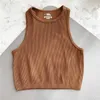 Yoke Wholesale Femininas Moda 2023 Tube T-shirt Seamless Crop Streetwear Sleeveless Knit Casual Ribbed Corset Tank Top For Women