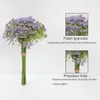 Dekorativa blommor konstgjorda baby andningsbukettfest Flower Elegant Baby's For Home Wedding Decor