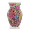 Vasi Mosaico colorato creativo Vaso mediterraneo Ornamenti decorativi in vetro
