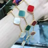 3L7T Charm Bracelets Bransoletka projektant Dainty Gold Stone Friendship For Adults Chain Woman luksusowa branselka