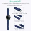 Watch Bands 22mm silicone strap suitable for Samsung Galaxy Watch 3 45mm/Ear S3 Classic/Frontier/Huawei Watch GT 2 3 Pro 46mm Amazfit GTR/Face strap 24323