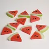 Decorative Flowers 6pcs Fake Fruit Slices Faux Watermelon Food Party Decoration Pography Props High Simulation Slice Model