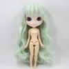 Lodowate DBS Blyth Doll Rzeźbione usta twarz odpowiednia zmiana DIY 16 BJD Toy OB24 Ball Body Anime Girl 240311