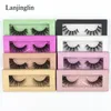 Faux 3d Mink Les Wholesale 10/50/100 Pairs Make Up Extensi Tools for Beauty Natural Syeles Mink Fluffy L Bulk M6vo#