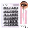 L Diva 280 PCS -kluster L BD och SEAL Makeup Tools Diy Les Extensi Kit för limning av Les Lime Lim Accores Z9RL#