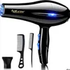 220V Haartrockner Professionelle 2200W Getriebe Starke Leistung Schlag Haartrockner Pinsel Für Friseur Barber Salon Werkzeuge Haartrockner fan 240314