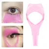 3 I 1 Mascara Stencils Shield Eyel Brush Applicator Comb Eyel Curling Guidekort Multifuncti Beauty Eye Makeup Aid Tool A2PW#