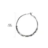 Hoop Earrings Fashion Oversized Big Earring For Women Large Thick Round Circle E0BE