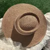 Summer Hat For Women Men Panama Straw Hats Travel Beach Sun Hat Wide Brim Fedora Jazz Hat UV Protection Summer Holiday Hats 240321