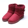 Vrijetijdsschoenen Dames Laurierlaars Patrice Laarzen Mode Winter Comfortabele enkel met instapper Harige korte laarsjes Klassiek