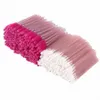 100pcs jetables Eyel brosse Mascara baguettes brosse à lèvres brillant baguettes applicateur Diamd Micro brosses Eyel Extensi Kit z5uy #